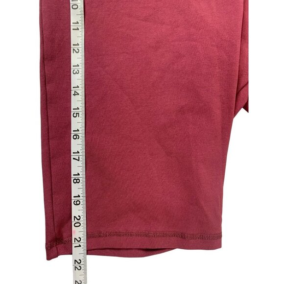 Adidas Women's Burgundy Workout Shorts - Picture 5 of 7